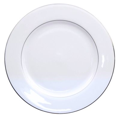 Image two of White with Platinum Band